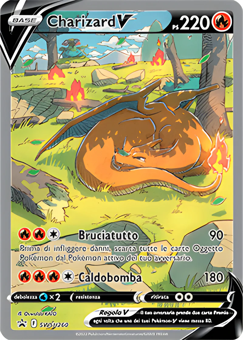 Charizard V Black Star Promo 260 ITA
