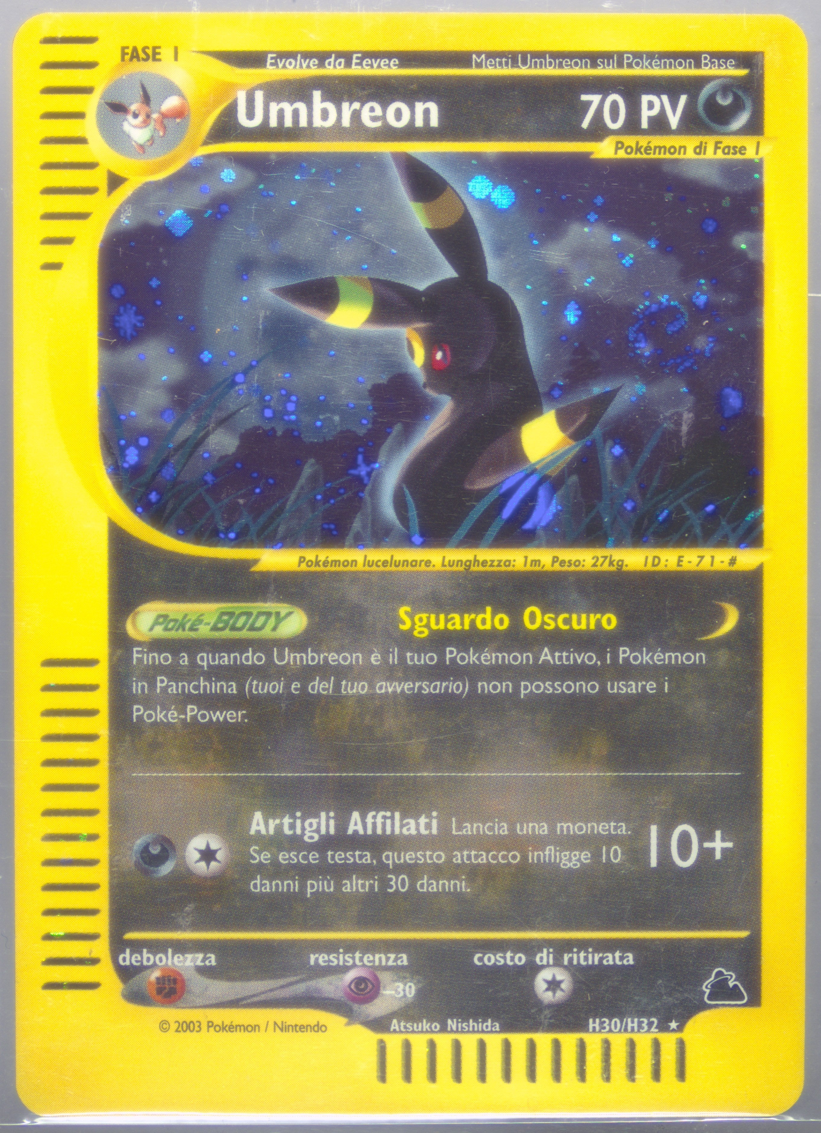 Umbreon – Skyridge (Excellent+)